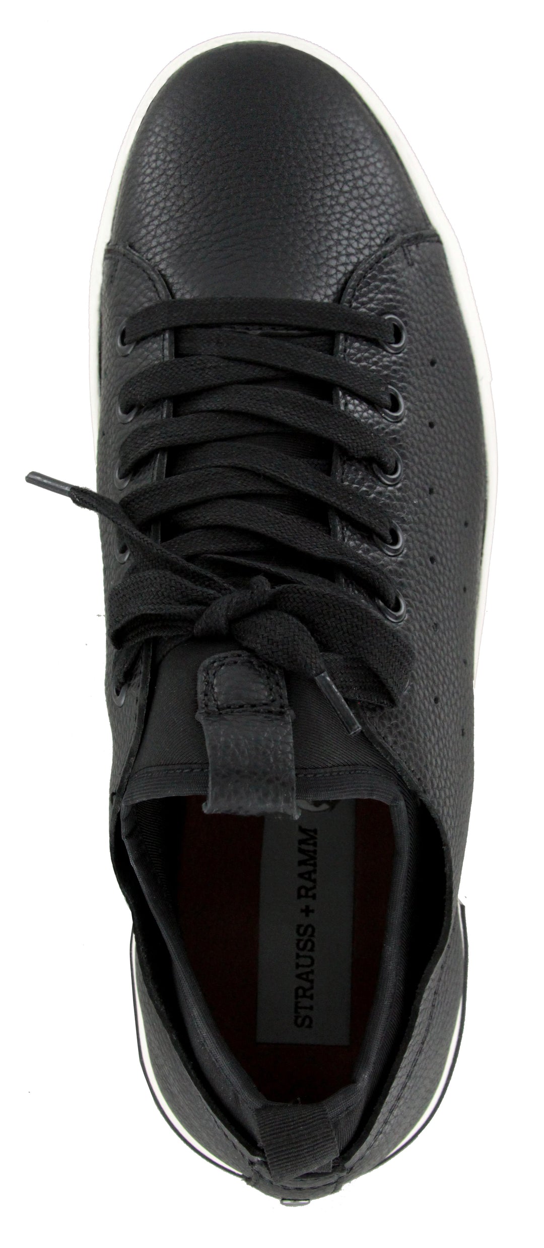 THE LACE UP - BLACK – Strauss + Ramm